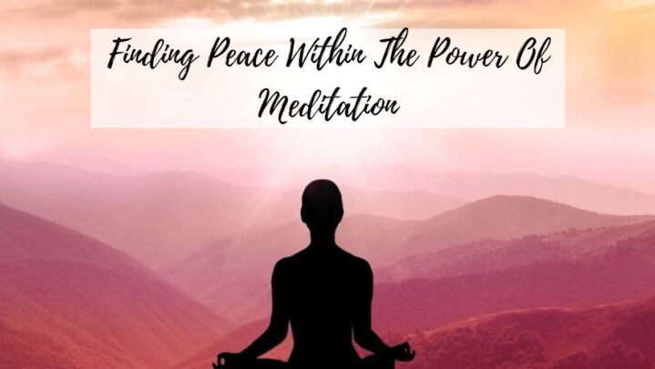 Finding Peace Within The Power Of Meditation - SuccessYeti