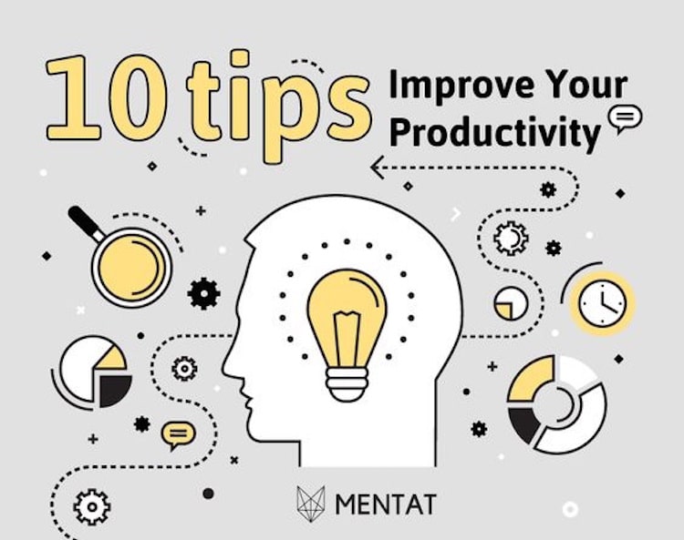 Infographic Offers 10 Helpful Productivity Tips to Make Your Day Efficient