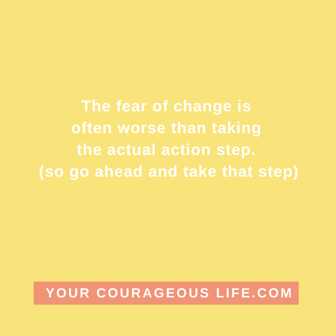 Overcoming Fear and Embracing Change - The Grief Specialist